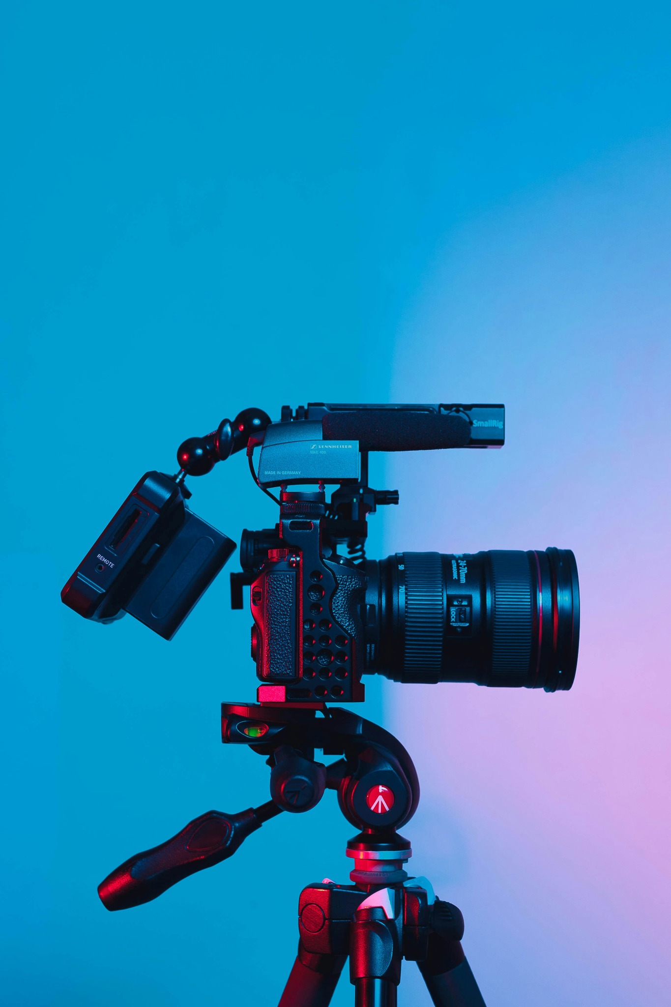 Pełna ekipa i sprzęt FMD Studio na planie zdjęciowym